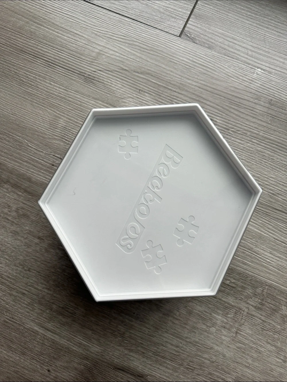 White Hexagon Party Favor Box - Pack of Stackable Containers